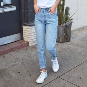 High Waist Light Wash Jeans